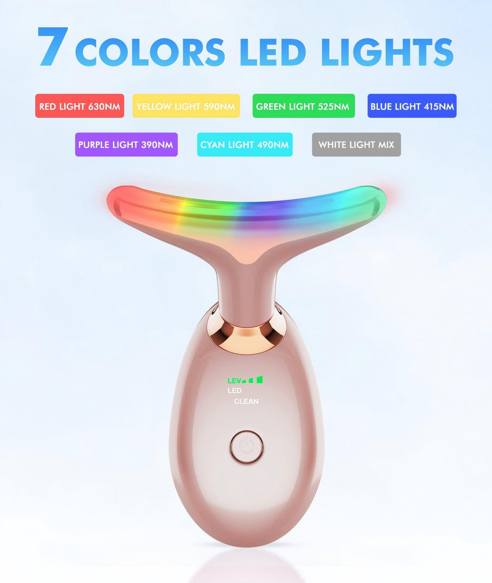 SDKWDH 7-color massager offers versatile modes for skincare pampering.