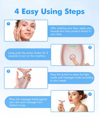 SDKWDH complete massager kit includes face and neck treatment tools.