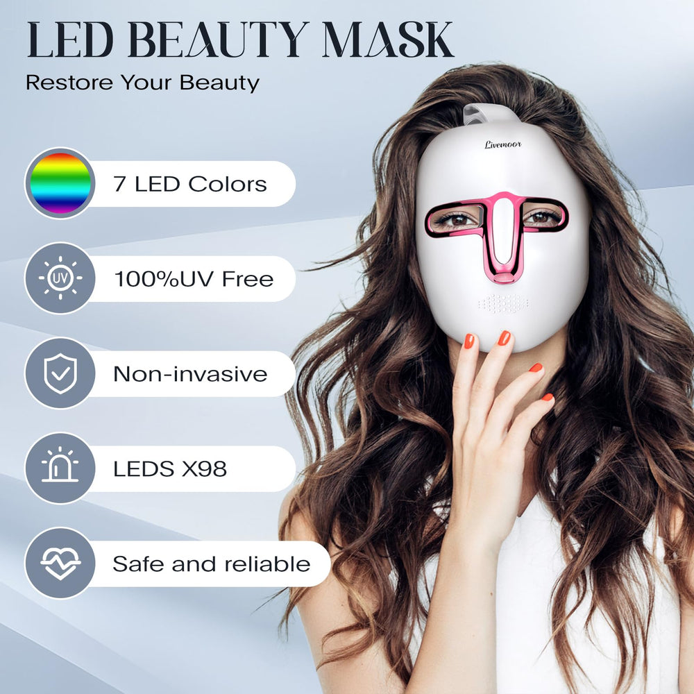 SDKWDH mask full-face coverage ensures uniform light delivery across the face.