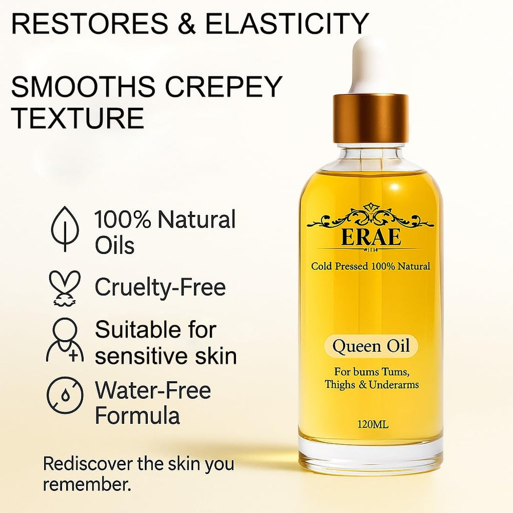SDXJIOGE Erae Queen Oil botanical-blend includes seven cold-pressed oils for nourishment
