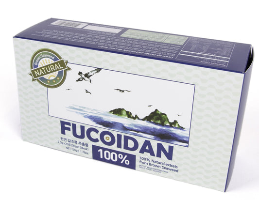 SeaHerb Fucoidan brown seaweed powder, premium marine-derived formula for daily wellness.