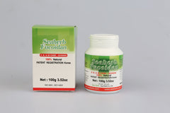 SeaHerb Fucoidan sachet close-up showing convenient daily serving for wellness.
