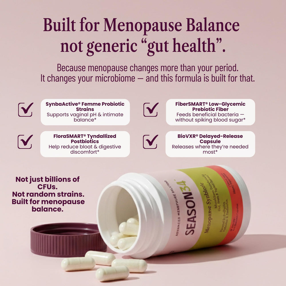 SEASON34 fiber-prebiotic illustration represents FloraSMART prebiotic fiber for digestion and fullness