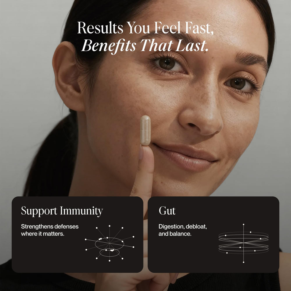 SecondKind gut-brain-sync energy visual suggesting natural clarity