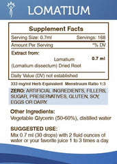 Secrets of the Tribe Lomatium dried root visual highlighting authentic source.