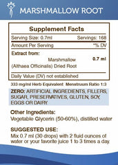 Secrets of the Tribe marshmallow root dried herbs display wildcrafted quality and potency.