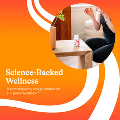 Capsules of Seeking Health B Complex MF ready for daily energy support