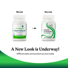 Seeking Health Calcium D-Glucarate close-up reveals high-quality capsules.