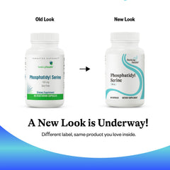 Seeking Health capsules on desk for daily routine.
