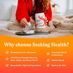 Seeking Health Magnesium Glycinate Powder daily serving for potential sleep support