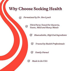 Seeking Health One Sensitive label features vitamins A, C, E and selenium