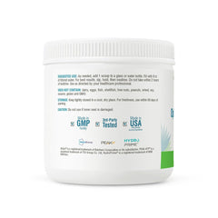 Scoop beside jar for easy daily dosing with Seeking Health Electrolyte