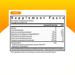 Seeking Health Optimal Electrolyte Orange label emphasizes minerals for electrolyte balance