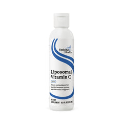 Seeking Health Optimal Liposomal Vitamin C lemon zest bottle for daily immune support