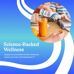 Ingredients panel of Seeking Health liposomal vitamin C lemon zest