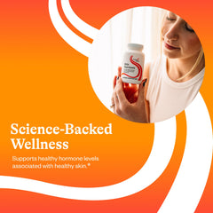 Styled setup showing daily dose of Seeking Health Skin Nutrients
