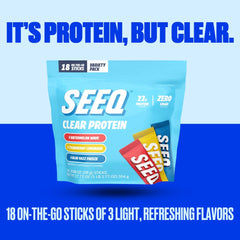 Seeq zero sugar label emphasizes no added sugar for easier calorie control.