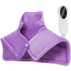 SEISSO heating pad around neck and shoulders delivers soothing, customizable warmth.