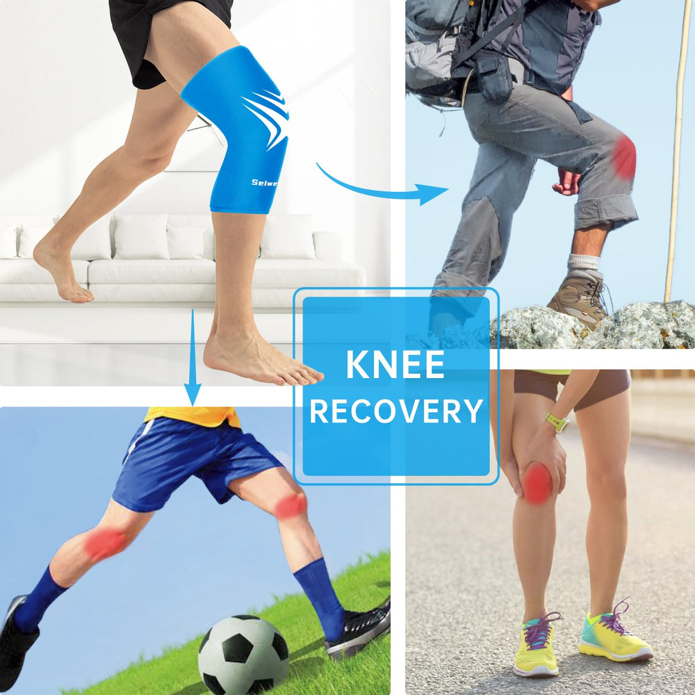SEIWEHIDO cold-therapy-knee-pack in use for swelling relief.