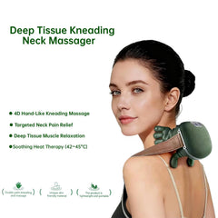 Seiyeje 4D shiatsu head massage intensively wraps the shoulders for deep relaxation