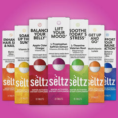 Seltz customizable flavor strength by water volume option.