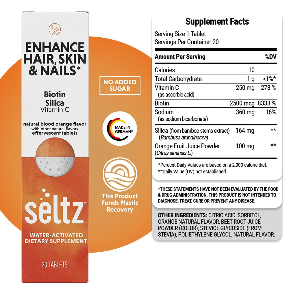 Seltz Enhance daily-use setup on a desk for routine reminders.