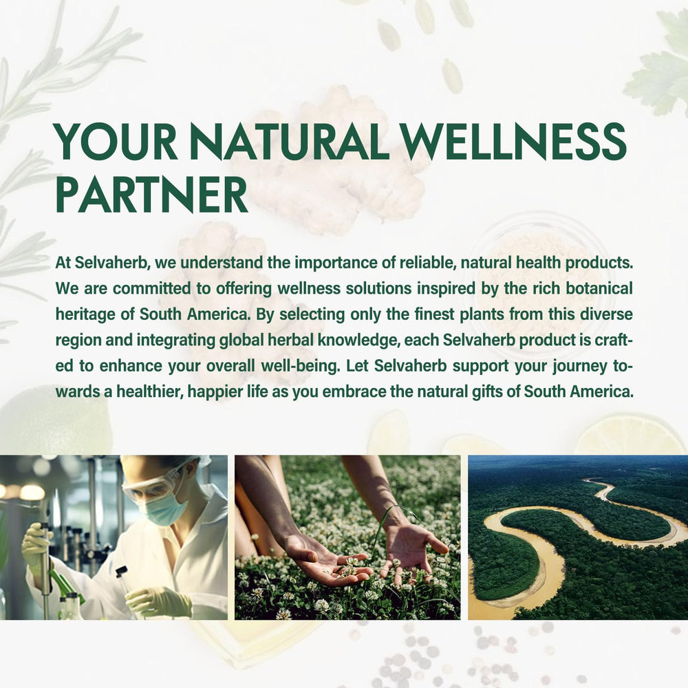 Selvaherb bottle label closeup provides clear usage guidance.