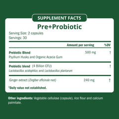 Semaine gut health graphic shows balanced microbiome concept