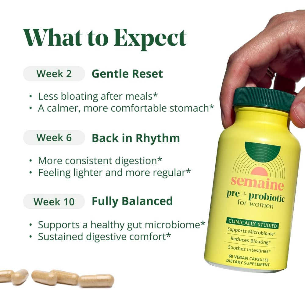 Semaine IBS symptom relief collection suggests gentle support