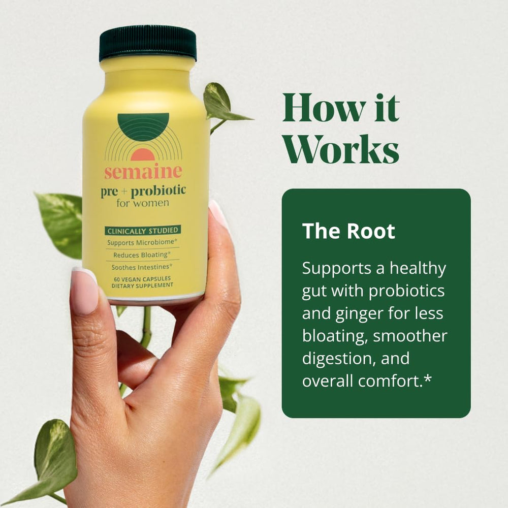 Semaine label clinical studied highlights trusted gut support