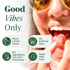 Semaine Stress Less Gummy in morning routine for steady energy