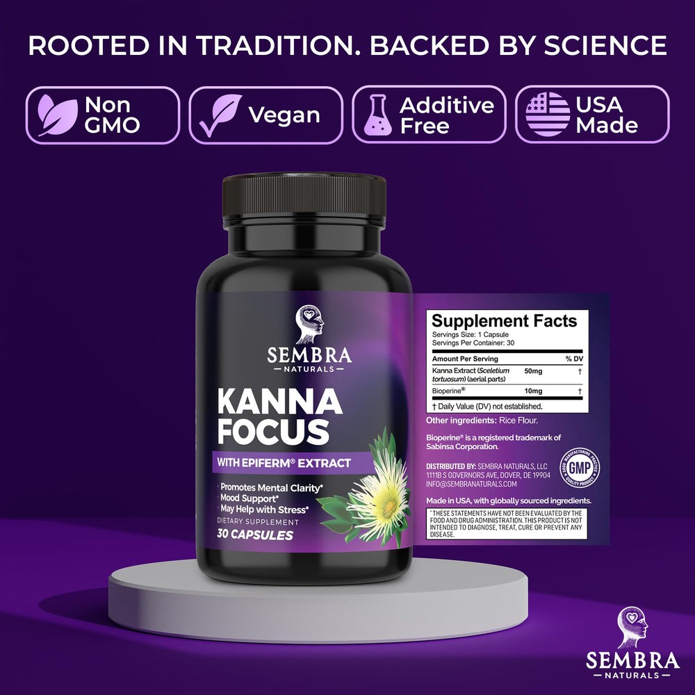 Plant-based capsule shell detail emphasizing vegan, non-GMO ingredients.