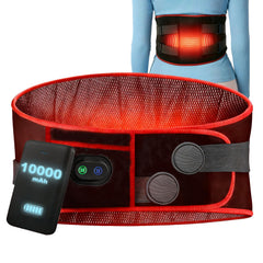 SENAINS cordless heating pad back wrap delivers targeted warmth for daily back relief.