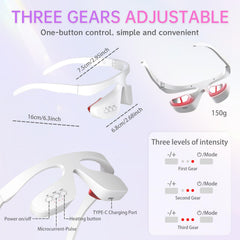 SENHORAS lightweight eye device designed for comfort during travel or at home