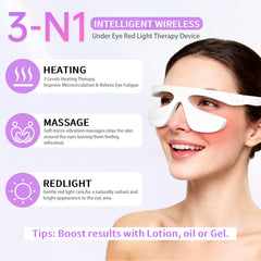 SENHORAS red-light therapy at 640 nm supports a refreshed look around the eyes