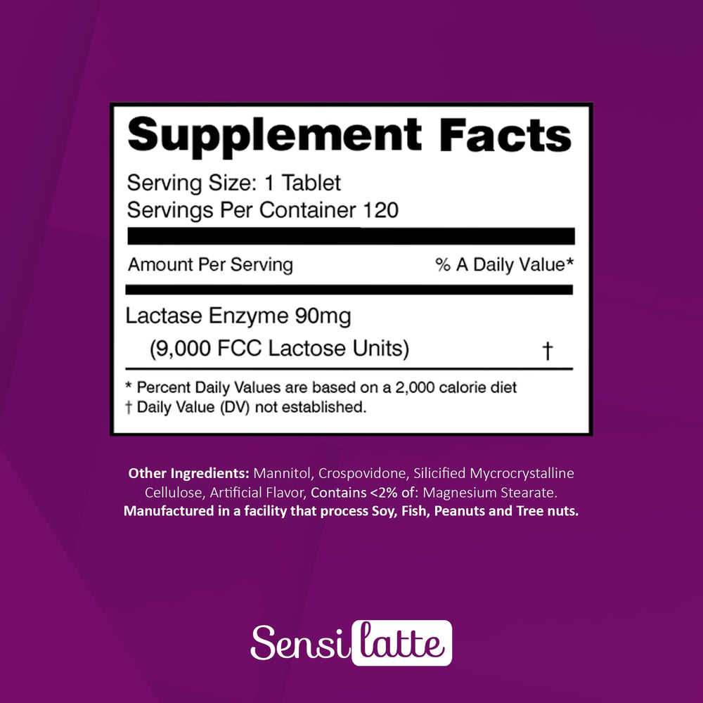 SENSI LATTE supports dairy consumption for sensitive eaters.