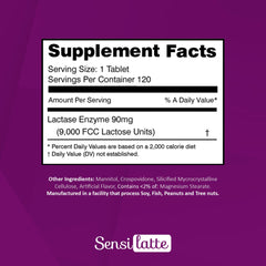 SENSI LATTE supports dairy consumption for sensitive eaters.