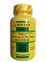 Seven Forests Tao Hong Si Wu Tang bottle showing traditional herbal extract for daily use