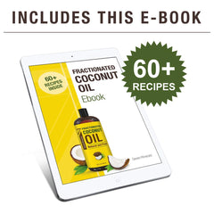 Seven Minerals fractionated coconut oil for skin care and dry skin hydration