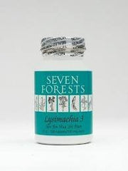 Seven Forests Lysimachia 3 tablets bottle front for damp-heat support