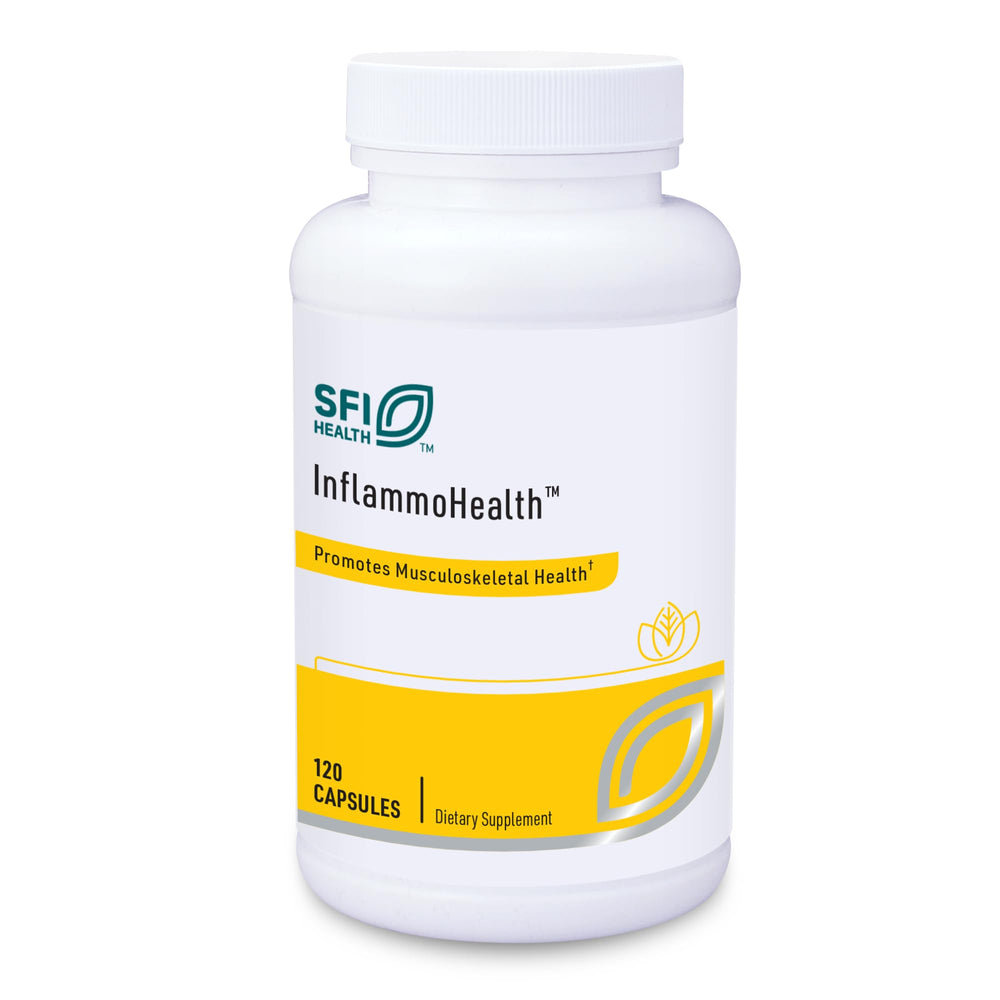 SFI Health Advanced Inflammation bottle front view for daily wellness support.
