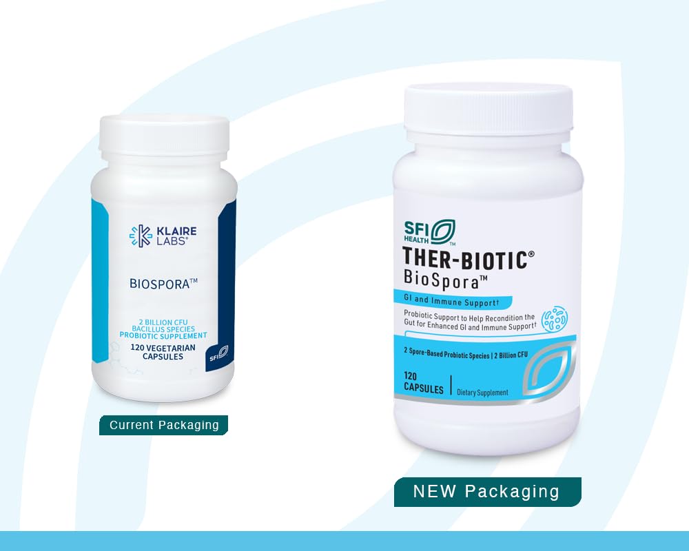 BioSpora capsules close-up with spores for gut balance
