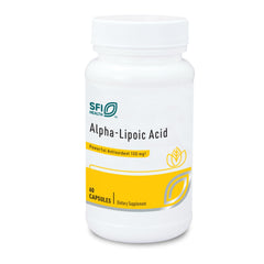 SFI Health Klaire Labs Alpha-Lipoic Acid 150mg bottle for detox support.
