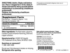 SFI Health Klaire Labs practitioner trust seal on packaging.