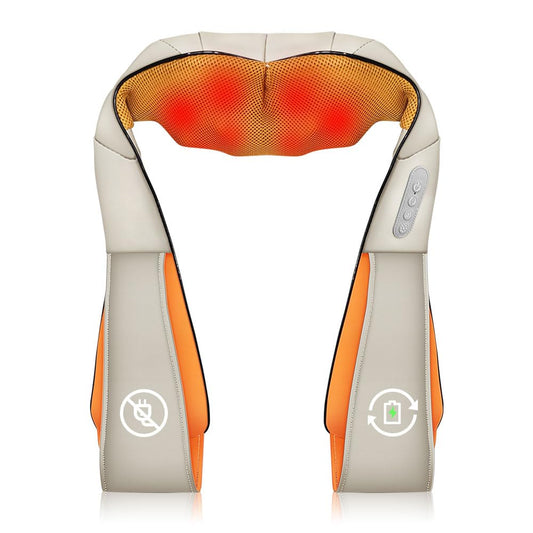 SGULNF cordless neck and shoulder massager box view showing compact packaging