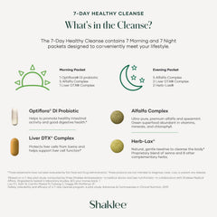 Shaklee Alfalfa Complex tablets boost daily wellness during cleansing