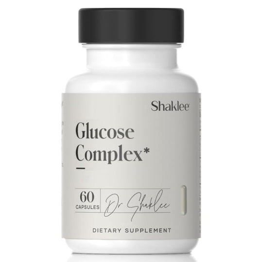 Shaklee Glucose Complex bottle front for daily energy support.