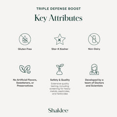 Shaklee Triple Defense Boost cup ready for mixing and on the go