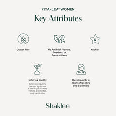 Shaklee Vita-Lea Women capsules promoting immune and bone health support