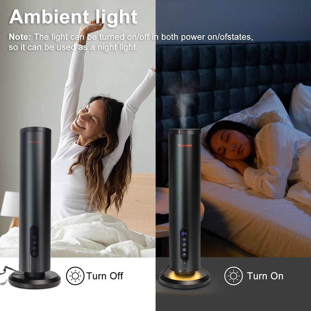 Shammgria air diffuser essential oils compatible for custom scents.